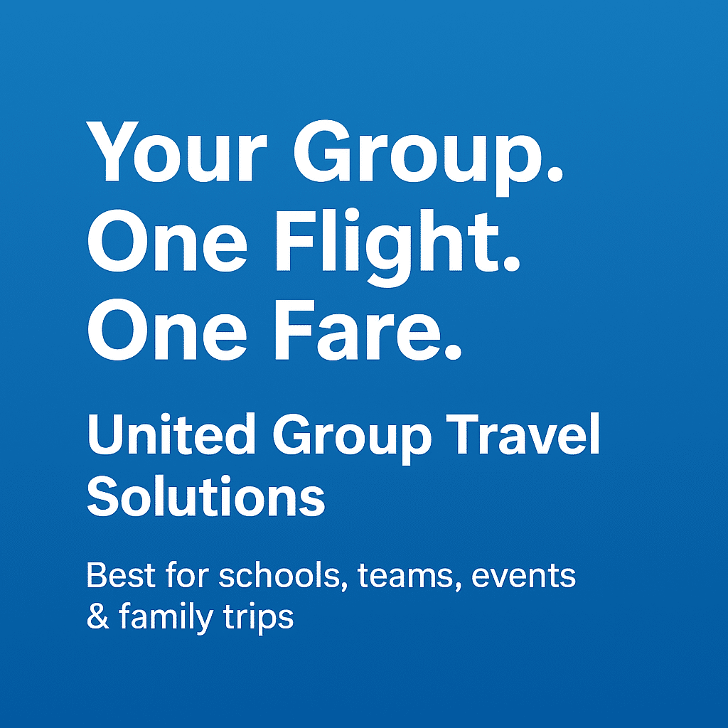 group airline travel