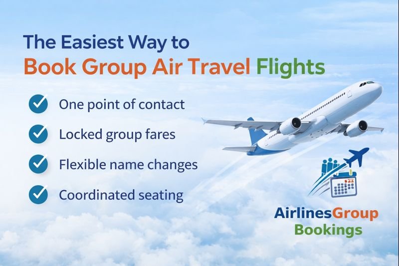group airline travel