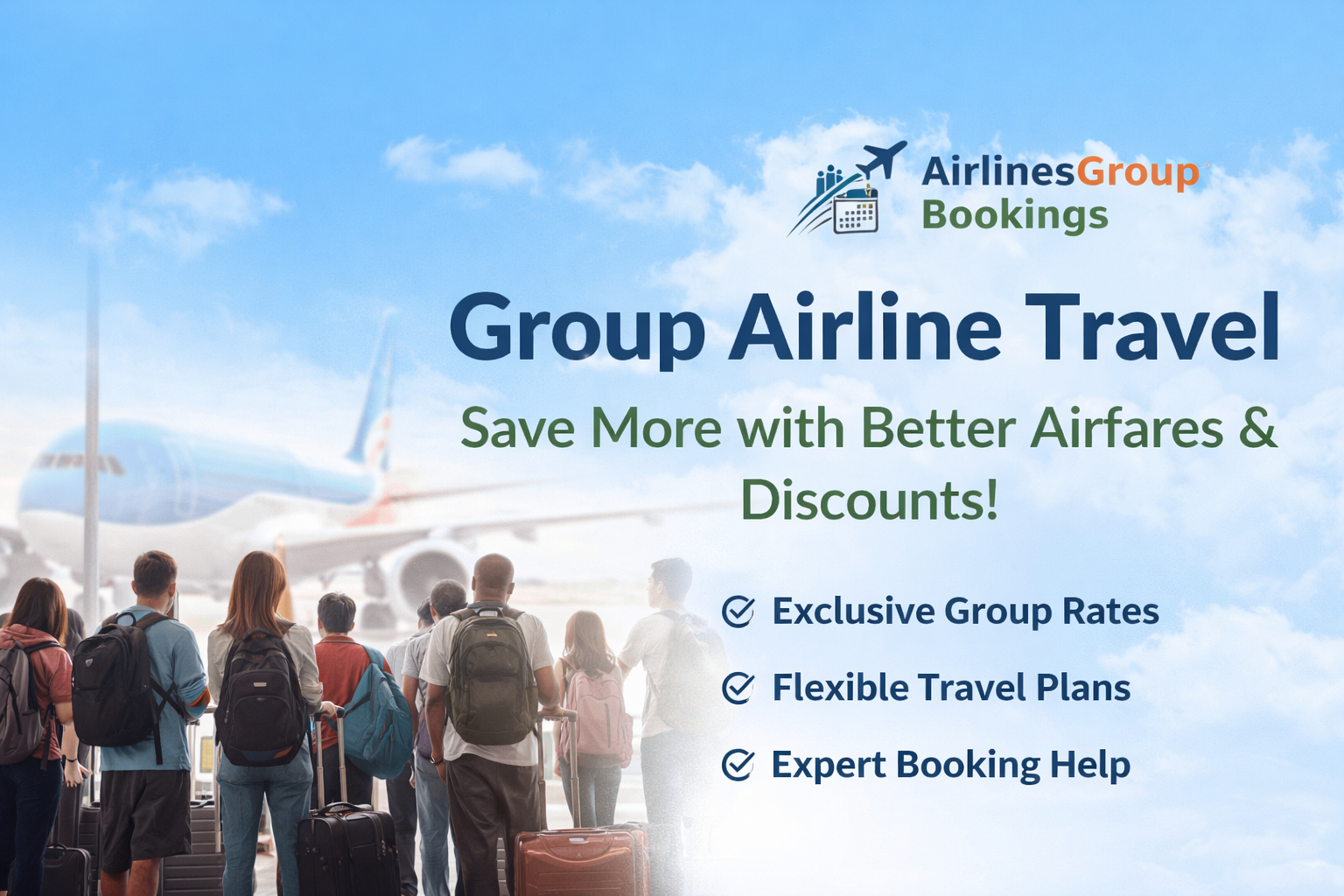 group airline travel